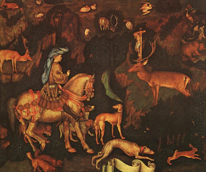 Antonio Pisanello The Vision of St.Eustace oil painting picture